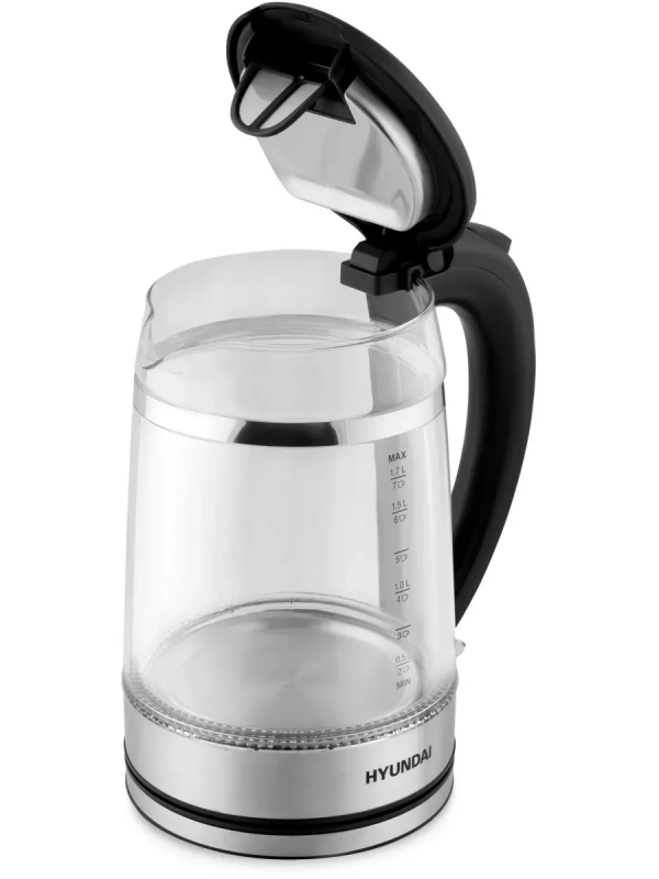 Чайник HYK-G3036 1.7л. 2200Вт черный