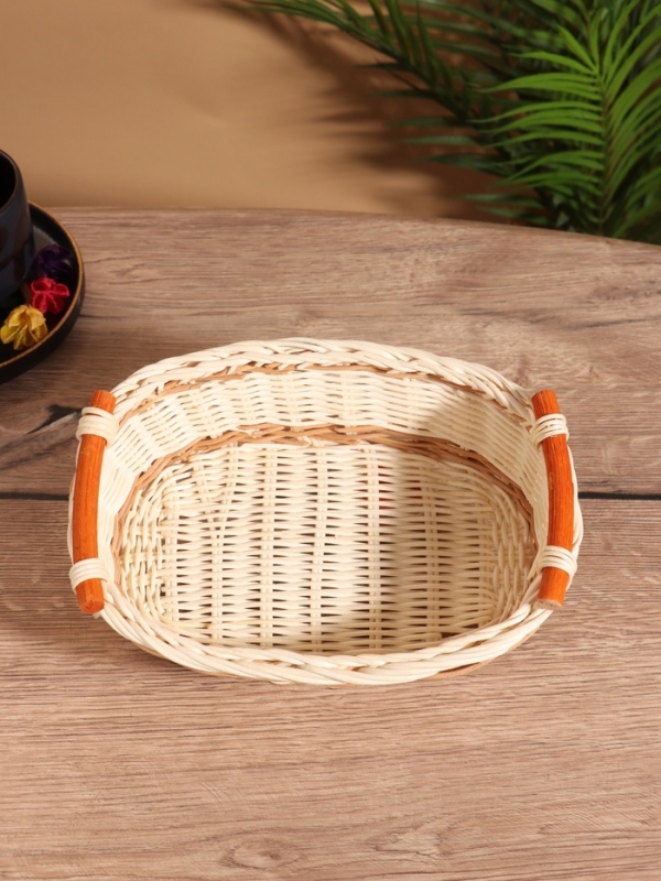 Корзина плетеная 25,5х16х8 см +/- 3 см  ротанг