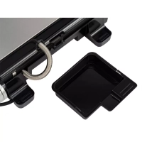 Электрогриль HYG-5047 2200Вт серебристый