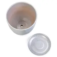 Горшок цветочный с поддоном 1,8 л, керамика  "Узор" (М)