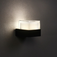 Светильник фасадный &laquo;Гранд&raquo;, FSD-038, 5 Вт, 4000К, IP65, 220 В, пластик, черный