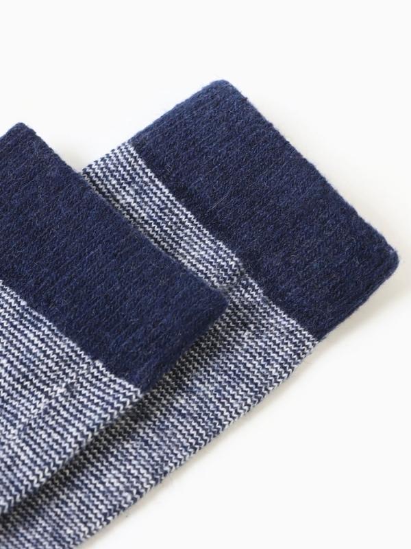 Носки мужские шерстяные, цвет тёмно-синий, р-р 43-46