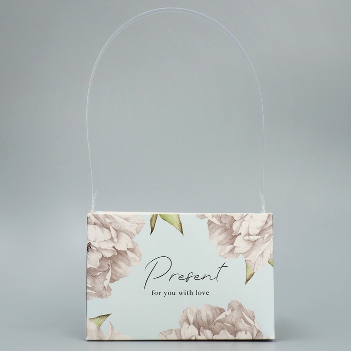 Переноска влагостойкая для цветов «Цветы», 15 х 10 х 13 см Переноска влагостойкая для цветов «Цветы», 15 х 10 х 13 см