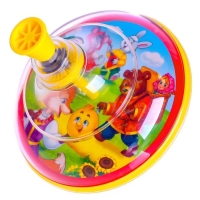 Юла прозрачная &laquo;Сказочные животные&raquo;, МИКС