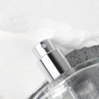 Флакон стеклянный для парфюма, с распылителем, 30 мл, прозрачный/чёрный