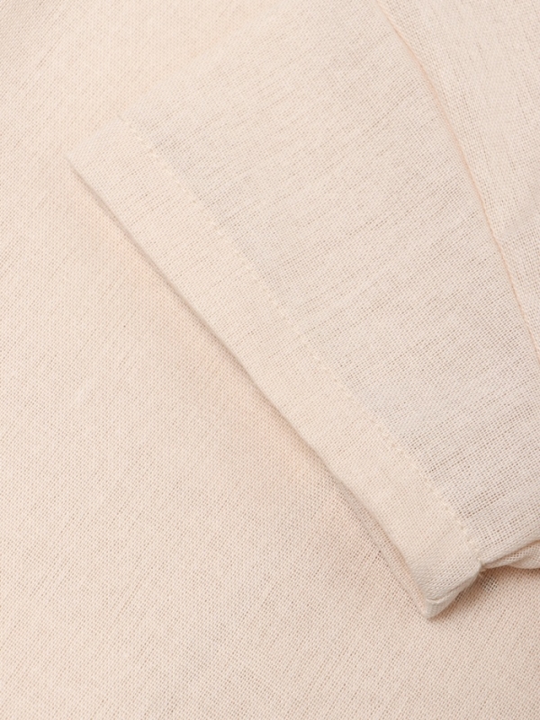 Пижама (рубашка и брюки) для мальчика MINAKU: Home collection, цвет бежевый, рост 140 см