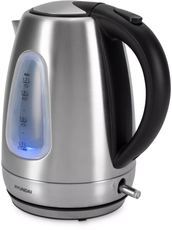 Чайник HYK-S7407 1.7л. 2200Вт серебристый