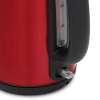 Чайник электрический MK-8022, металл, 1.7 л, красный