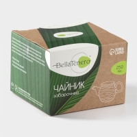 Чайник заварочный керамический BellaTenero &laquo;Волна&raquo;, 250 мл, цвет белый