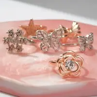 Кольцо детское Выбражулька &laquo;Контуры&raquo;, форма МИКС, МИКС, безразмерное