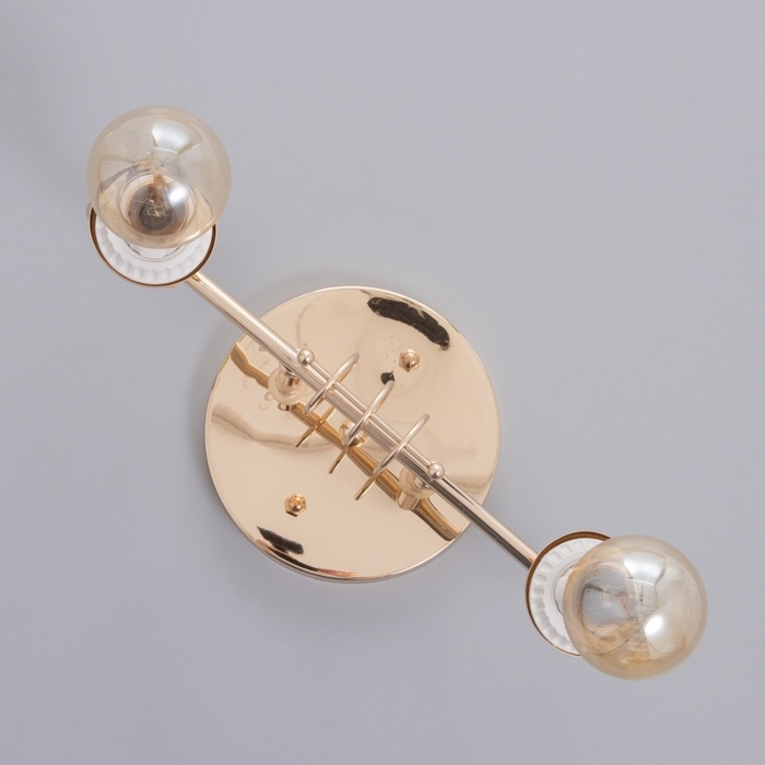 Люстра "Алета" 2х40Вт БП Е27 Золото МОДЕЛЬ: 2800430