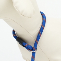 Ошейник - удавка для собак, 0,8 х 45 см, сине-красный Ошейник - удавка для собак, 0,8 х 45 см, сине-красный