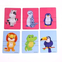 Пазлы &laquo;Весёлые зверята&raquo;