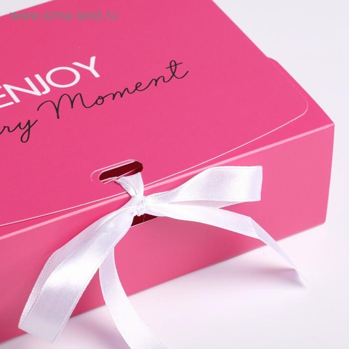 Коробка подарочная складная, упаковка, &laquo;Поздравляю&raquo;, 16.5 х 12 х 5 см