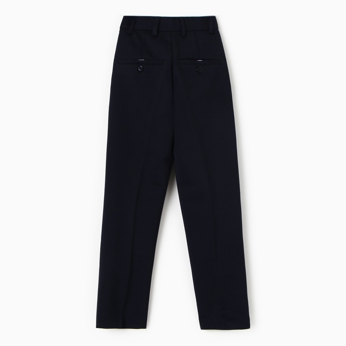 Брюки для мальчиков, цвет тёмно-синий, размер 26 (рост 146-152)