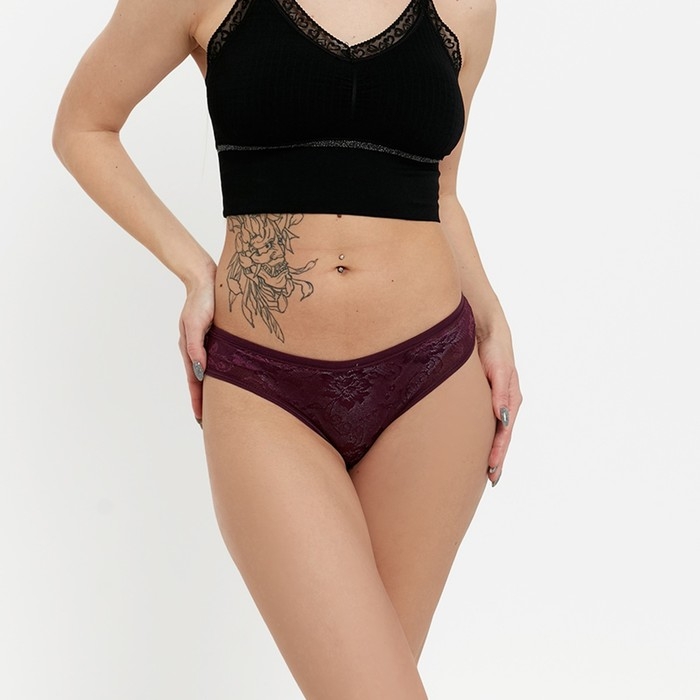 Трусы женские слипы, цвет МИКС, размер 44