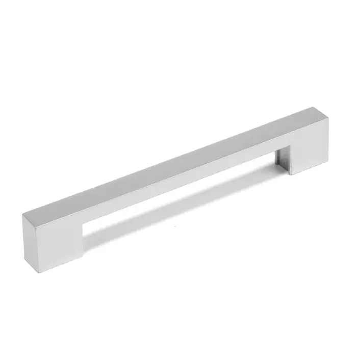 Ручка-скоба CAPPIO PK110, м/о 128 мм, пластик, цвет матовый хром