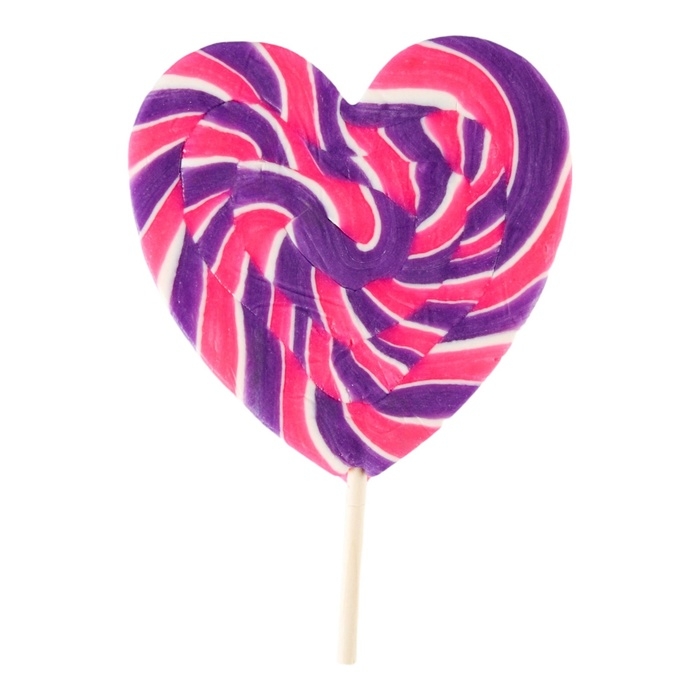 Карамель на палочке &laquo;Лолли Сердце Биг&raquo;, микс 140 г