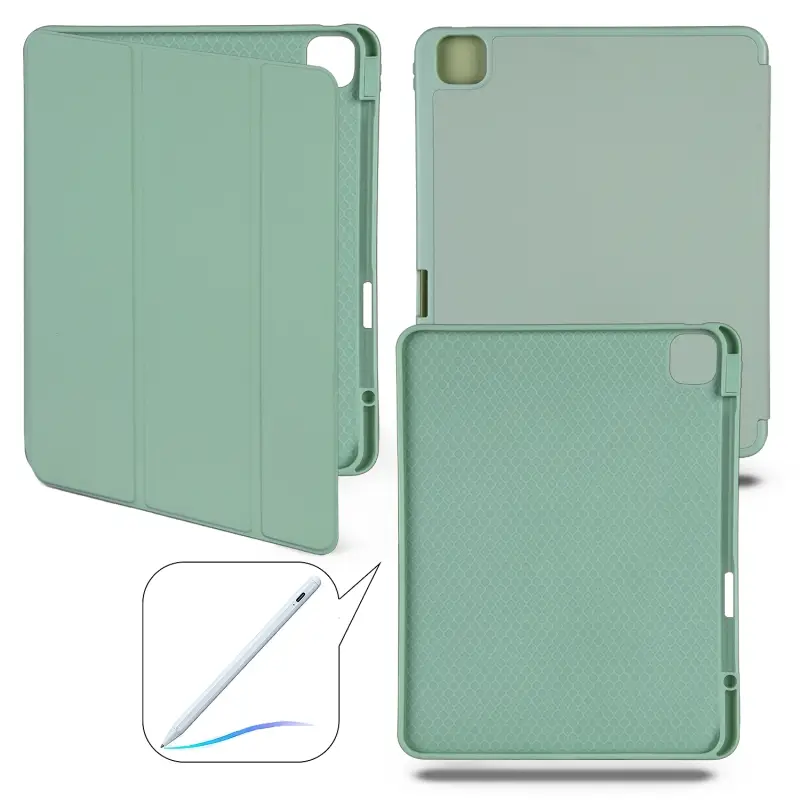 Чехол-книжка iPd Pro 13 (2024) Smart case (Pencil) Mint Green №10