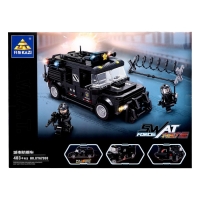 Конструктор Спецназ &laquo;Броневик&raquo;, инерция, 403 детали