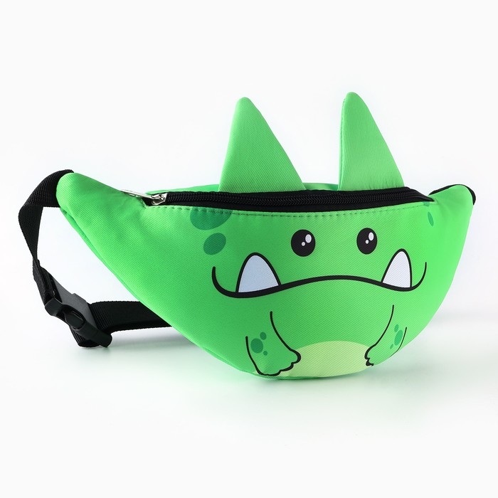 Сумка поясная детская Сумка поясная детская "Добрый динозаврик", 31х13х10 см