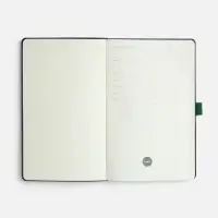 Ежедневник Lungo, недатированный, зеленый