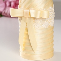 Украшение для шампанского "Мирэль", айвори Украшение для шампанского "Мирэль", айвори