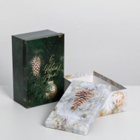 Набор подарочных коробок 6 в 1 &laquo;Снежной зимы&raquo;, 32,5 х 20 х 12,5 - 20 х 12,5 х 7,5 см, Новый год