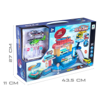 Парковка &laquo;Город&raquo;, с автомойкой, свет и звук, машина меняет цвет от воды