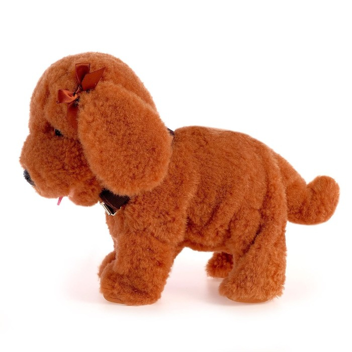 Интерактивный щенок &laquo;Мой друг&raquo;, выполняет команды, реагирует на касания, лает, скулит