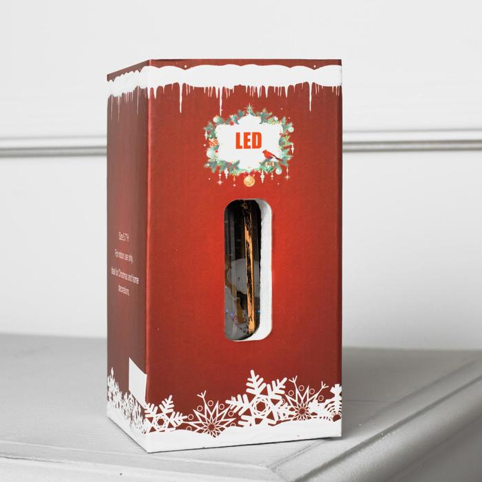 Светодиодная фигура «Ангел в ротонде» 6.3 × 14 × 6.3 см, пластик, блёстки, батарейки AG13х3 (в комплекте), свечение тёплое белое Светодиодная фигура «Ангел в ротонде» 6.3 × 14 × 6.3 см, пластик, блёстки, батарейки AG13х3 (в комплекте), свечение тёплое белое