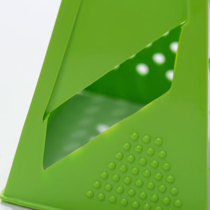 Тёрка четырёхгранная &laquo;Яркость цвета&raquo;, 16 см, цвет МИКС