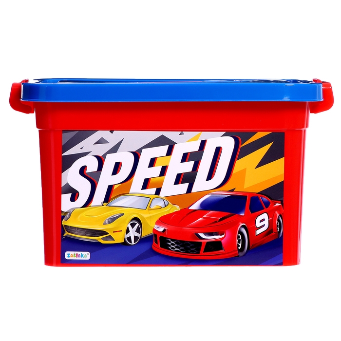 Ящик для хранения игрушек &laquo;Крутые тачки&raquo;, 6,5 л