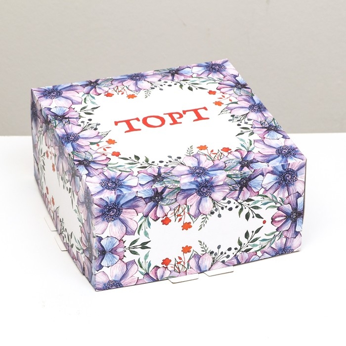 Кондитерская упаковка, &laquo;Поздравляю&raquo;, 24 х 24 х 12 см, 1,5 кг