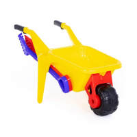 Песочный набор: тачка «Садовод», лопата большая, грабли большие, цвета МИКС Песочный набор: тачка «Садовод», лопата большая, грабли большие, цвета МИКС