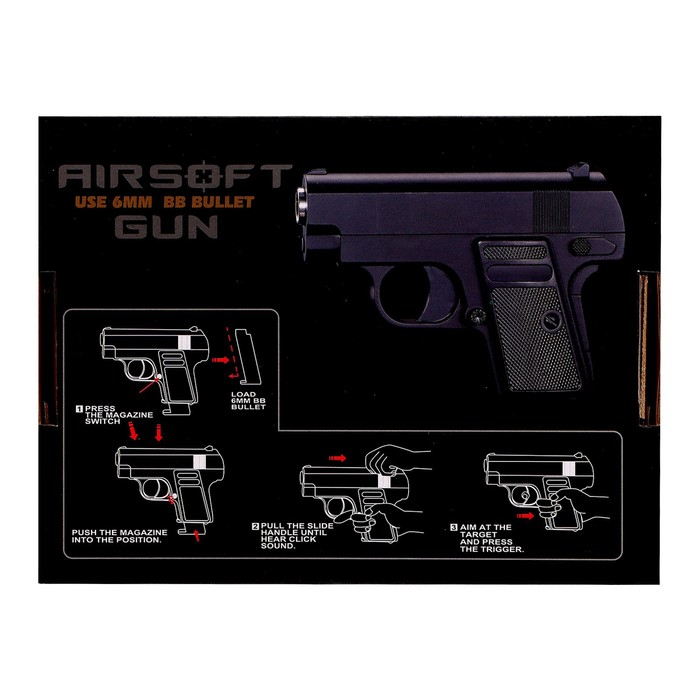 Детское оружие Пистолет пневматический детский &laquo;Защитник&raquo;, металлический