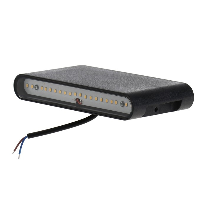 Светильник фасадный &laquo;Гловер&raquo;, FSD-085, 10 Вт, 3000К, IP65, 220 В, пластик, черный