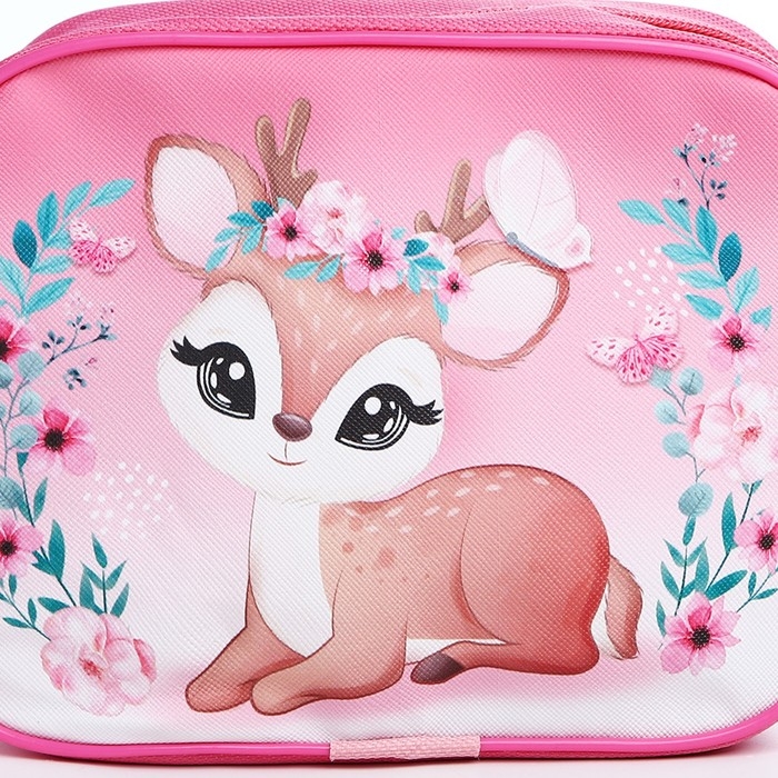 Сумка детская для девочки через плечо Сумка детская для девочки через плечо "Оленёнок" 17х13х5 см