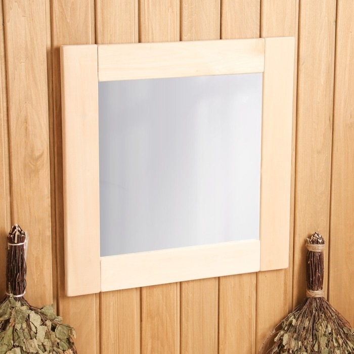 Зеркало Зеркало "Легкое" (тонкая рамка), 50х50х1,5