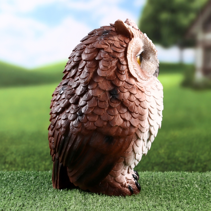 Садовая фигура Садовая фигура "Мудрая сова" 16х16х26см ///