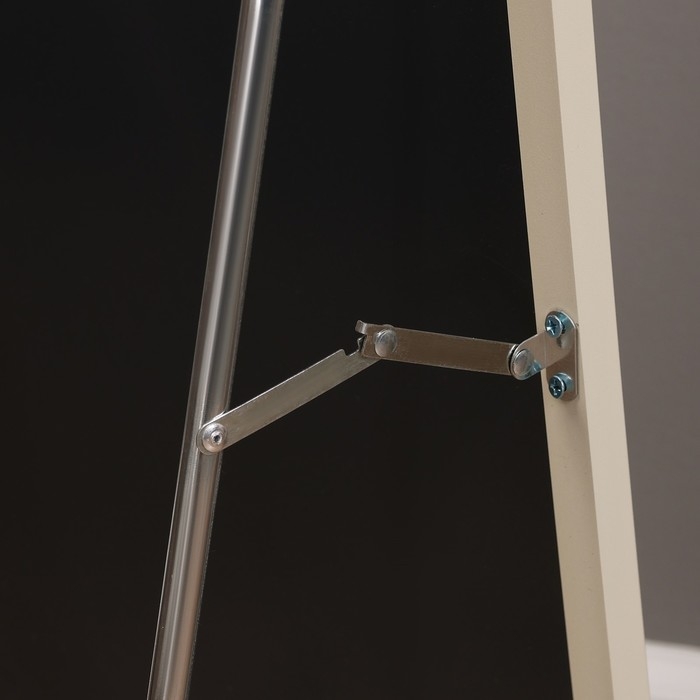 Зеркало интерьерное напольное, акрил, 40 х 150 см белое, Зеркало интерьерное напольное, акрил, 40 х 150 см белое,