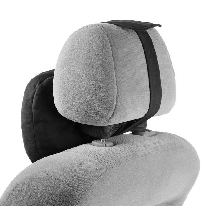 Подушка на подголовник, Premium MB, 28&times;22 см, черная