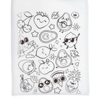 Сумка-Шоппер, раскраска &laquo;Фруктики&raquo; 20 &times; 27 см