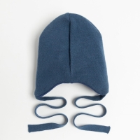 Шапка для мальчика, цвет индиго, размер 46-50 Шапка для мальчика, цвет индиго, размер 46-50