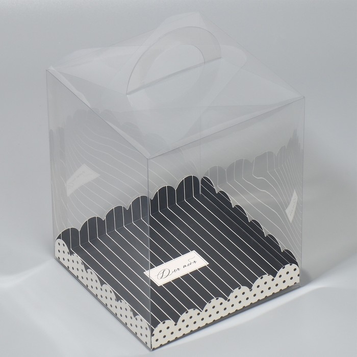 Коробка кондитерская, сундук, упаковка, &laquo;Для тебя&raquo;, 14 х 14 х 18 см