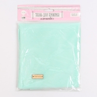 Ткань для пэчворка плюш &laquo;Мята&raquo;, 55 х 50 см