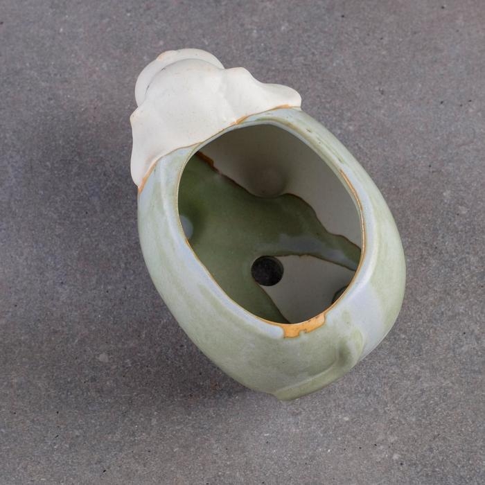 Горшок Горшок "Лаки Собачка" 11х9х8см