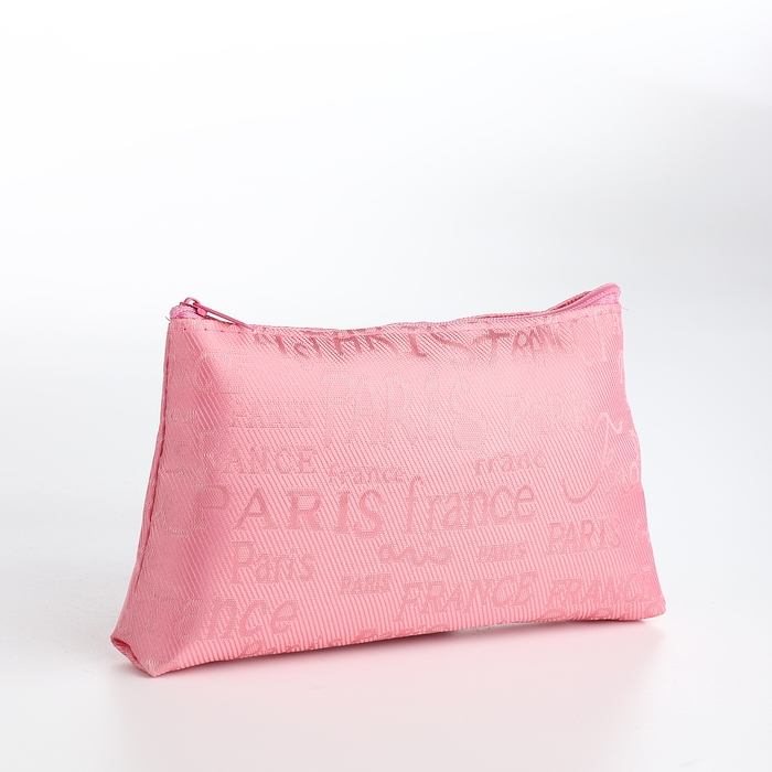 Набор косметичек 2 в 1 на молнии, цвет розовый Набор косметичек 2 в 1 на молнии, цвет розовый