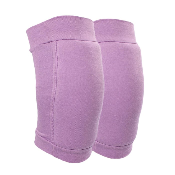 Наколенники для гимнастики и танцев Grace Dance, с уплотнителем, р. S, 7-10 лет, цвет сиреневый Наколенники для гимнастики и танцев Grace Dance, с уплотнителем, р. S, 7-10 лет, цвет сиреневый