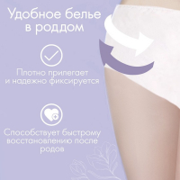 Трусы послеродовые, одноразовые, 5 шт., размер XL Трусы послеродовые, одноразовые, 5 шт., размер XL